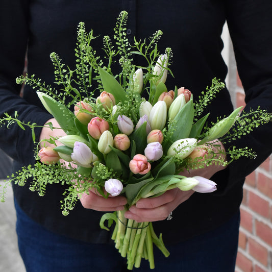 Pastel Tulip Bouquet
